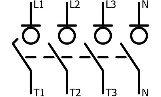 Weidmüller Sezionatore di carico CA, 600 V